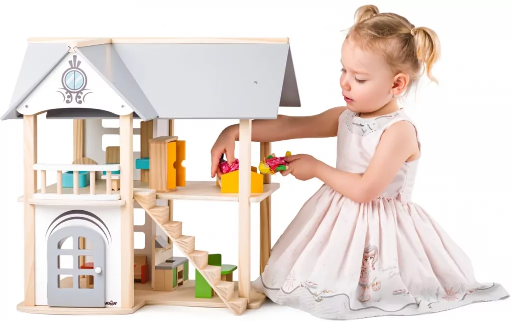 DOMEK DLA LALEK DREW AKC 53X36X8 WILLA ISABELPUD - tantis.pl