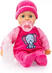 Bobas pierwsze słowa różowy 38cm