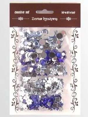 Zestaw kamyczków niebieskich 35g - tantis.pl