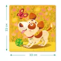 Puzzle 16. Piesek - tantis.pl
