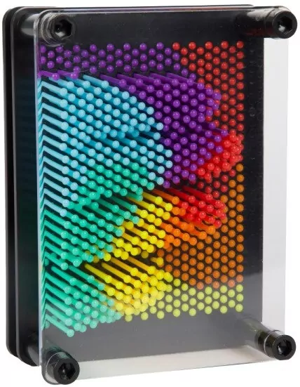 TABLICA SZPILKOWA 12X9 PIN ART RAINBOW MIX2 W24 - tantis.pl
