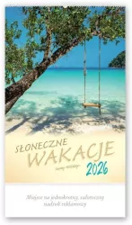 Kalendarz 2026 reklamowy Słoneczne wakacje