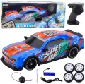 Auto sportowe R/C podświetlana karoseria niebieski - tantis.pl