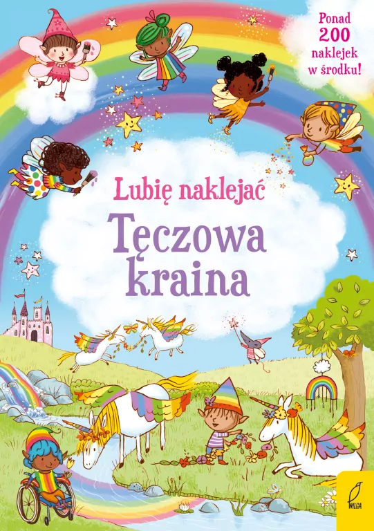 Tęczowa kraina. Lubię naklejać - tantis.pl