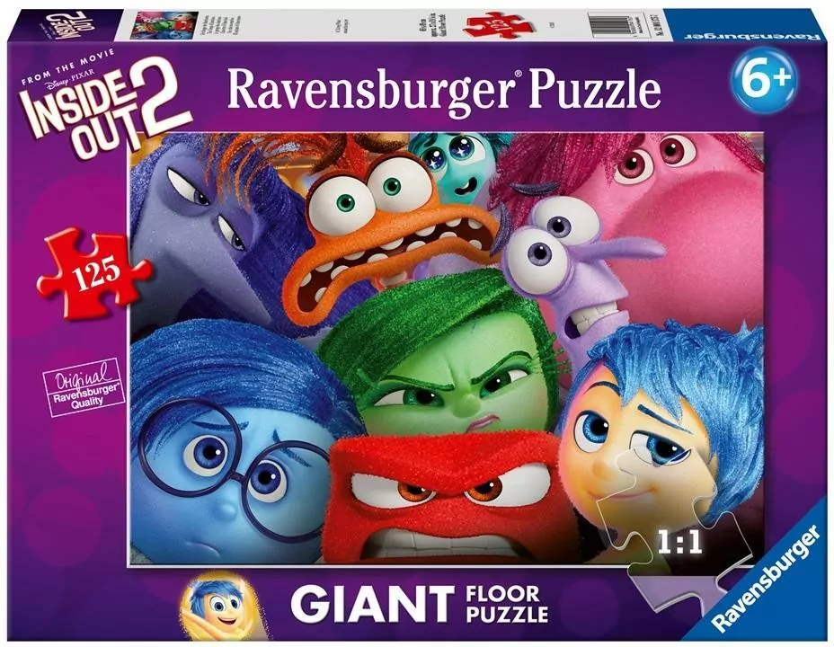 Puzzle 125 W głowie się nie mieści Giant - tantis.pl