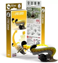 Ptak Lirogon Eugy. Eko Układanka 3D