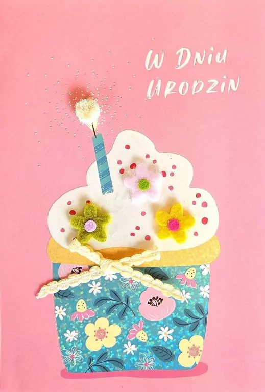 Karnet B6 Urodziny - tantis.pl