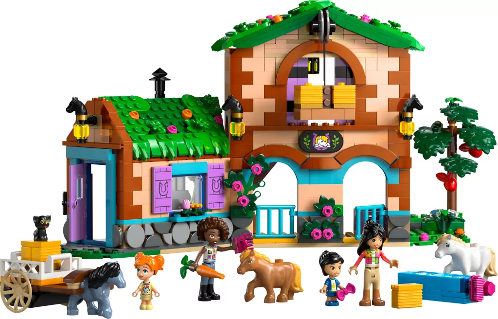 LEGO® Friends. Ranczo kucyków i stajnia 42654 - tantis.pl