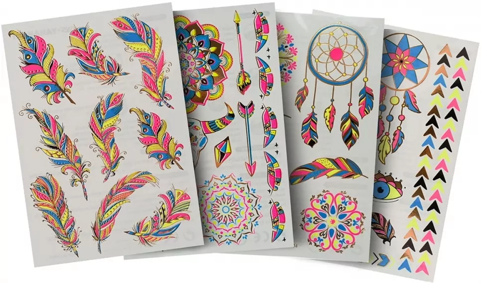 Tatuaże fluorescencyjne MIX - tantis.pl