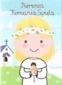 Karnet B6 Komunia - dziewczynka kolor - tantis.pl