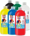 Farby plakatowe w butelkach 1000ml (6 kolorów) - tantis.pl