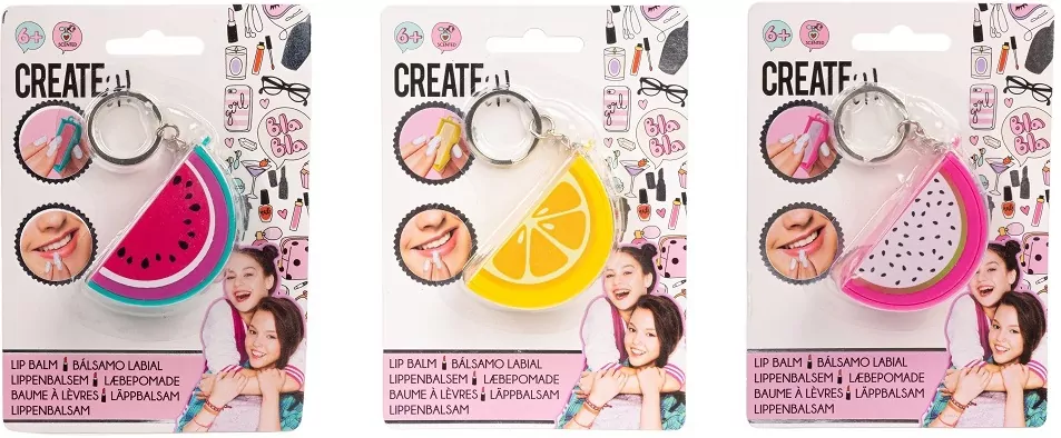 CREATE IT!. Balsam owocowy, brelok - tantis.pl