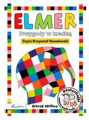 Elmer Przygody w kratkę. Posłuchajki. CD MP3. Audiobook - tantis.pl