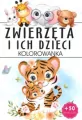 Zwierzęta i ich dzieci. Kolorowanka - tantis.pl