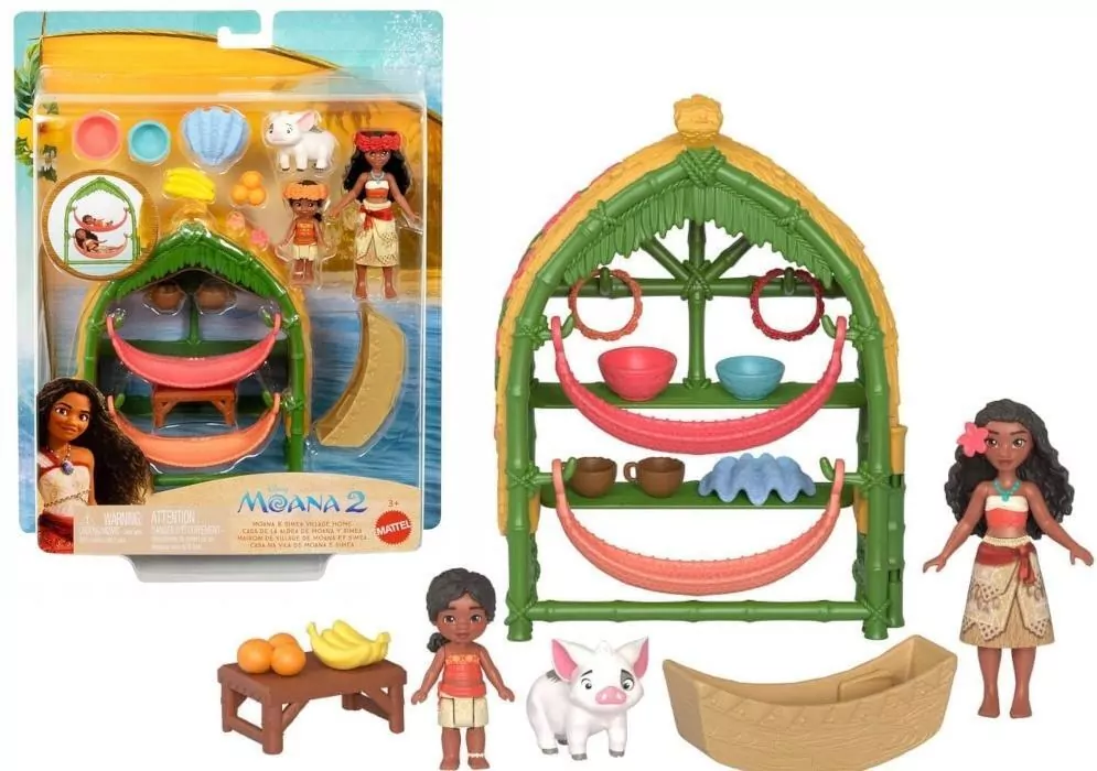 Figurki Disney Vaiana Osada zestaw - tantis.pl