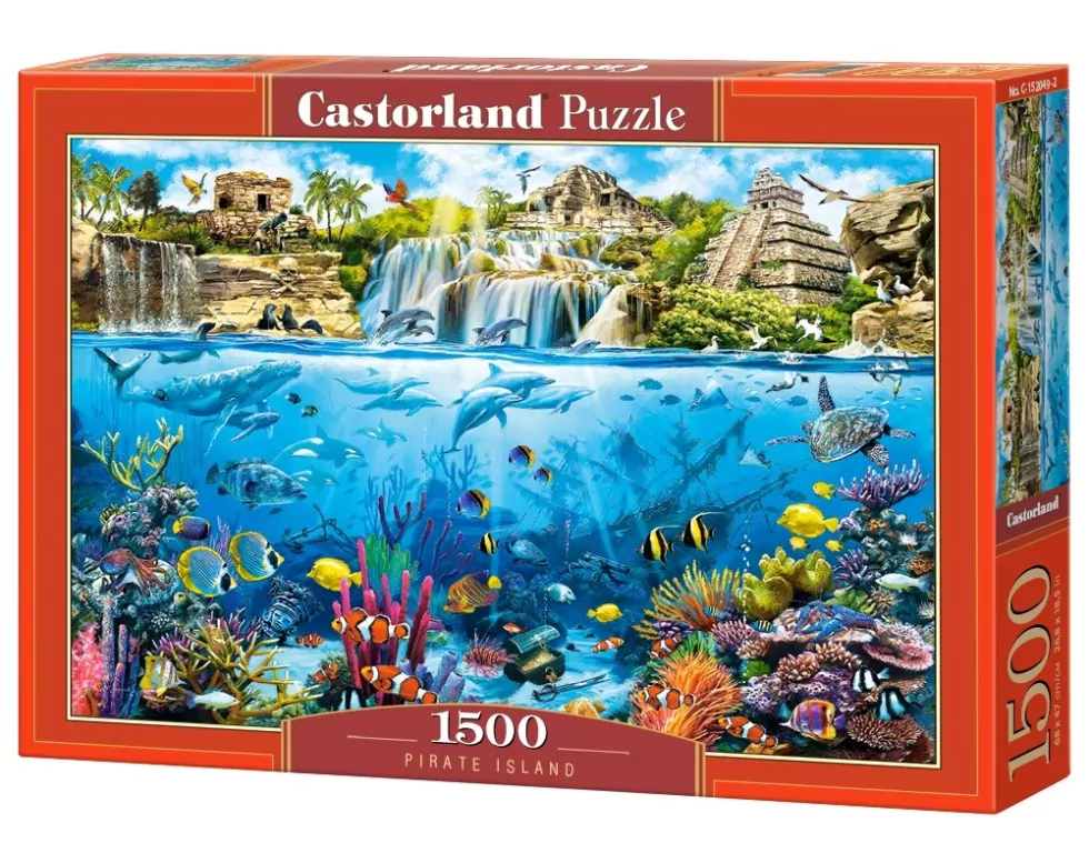 Puzzle 1500. Wyspa Piratów - tantis.pl