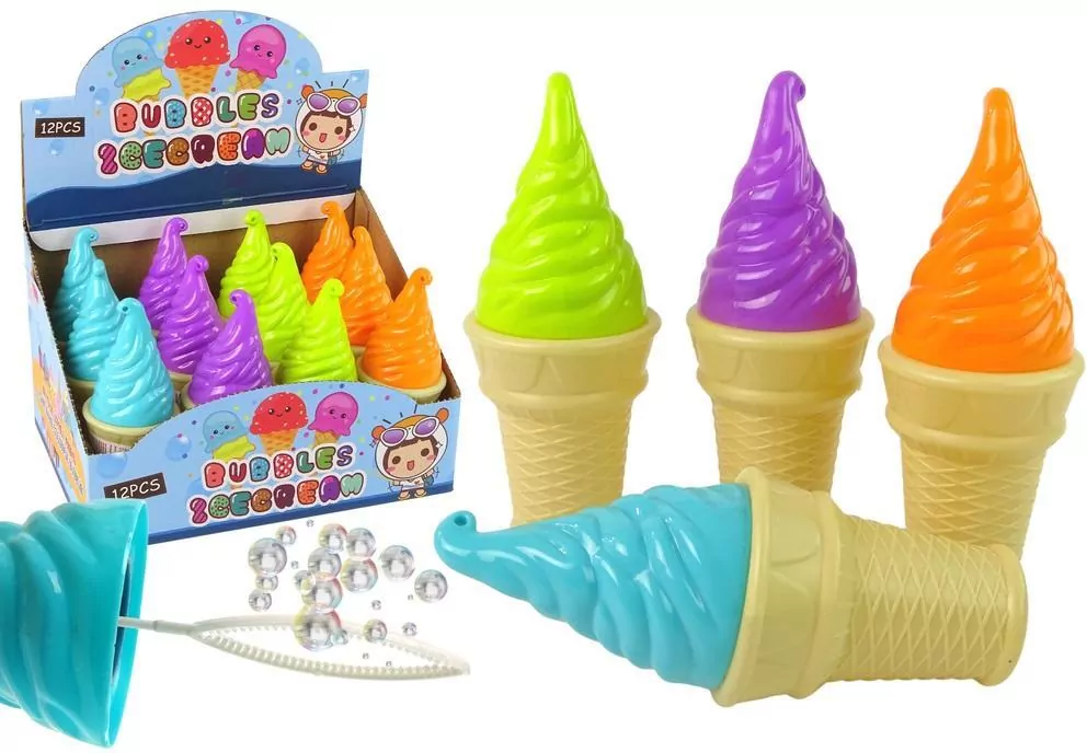 Bańki mydlane Lody 80ml MIX - tantis.pl