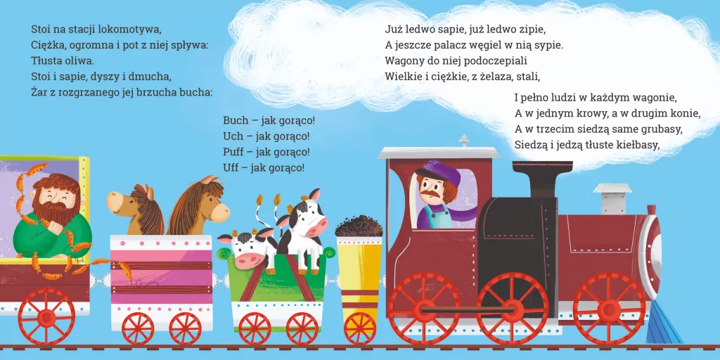 Moje pierwsze bajeczki. Lokomotywa - tantis.pl