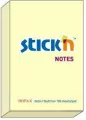 Notes samoprzylepny żółty pastelowy 76x51mm - tantis.pl