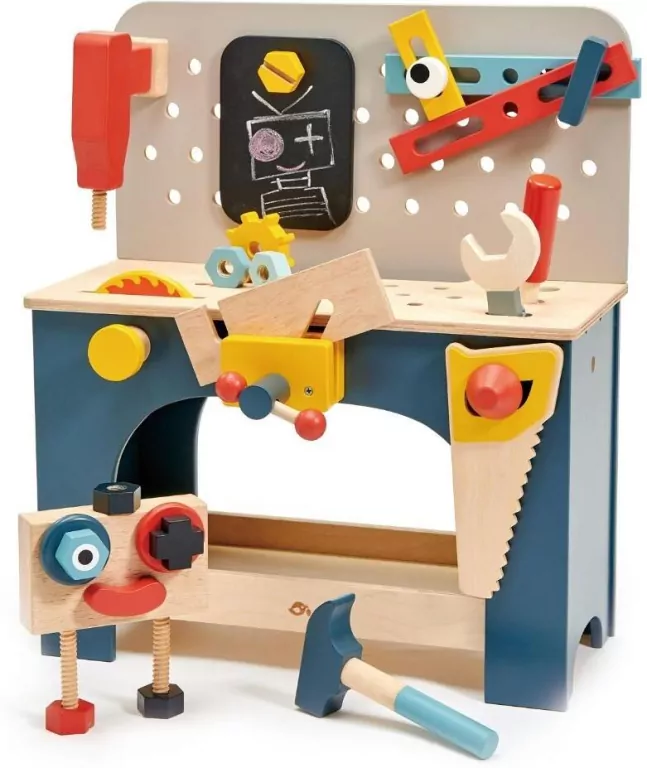 Zestaw majsterkowicza drewniany warsztat - tantis.pl