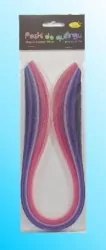 Paski do quillingu 5mmx50cm. Różowe