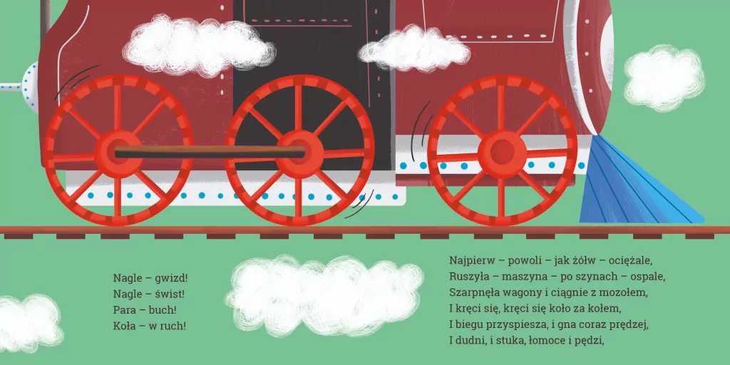 Moje pierwsze bajeczki. Lokomotywa - tantis.pl