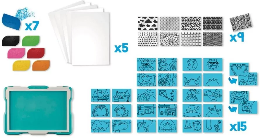 Tablica Textur'Art. Creativ. Odrysowywanie/teksturowanie - tantis.pl