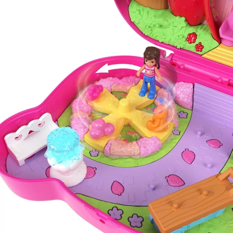 Polly Pocket. Zestaw Truskawkowy miś - tantis.pl