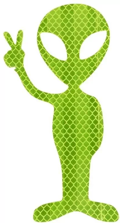 Naklejka odblaskowy UFOludek - tantis.pl