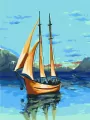 Malowanie po numerach - Romantyka morza 30x40cm - tantis.pl