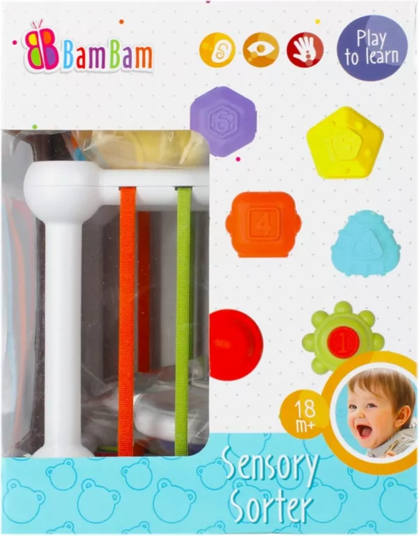Klocki sensoryczne z akcesoriami. Sorter - tantis.pl