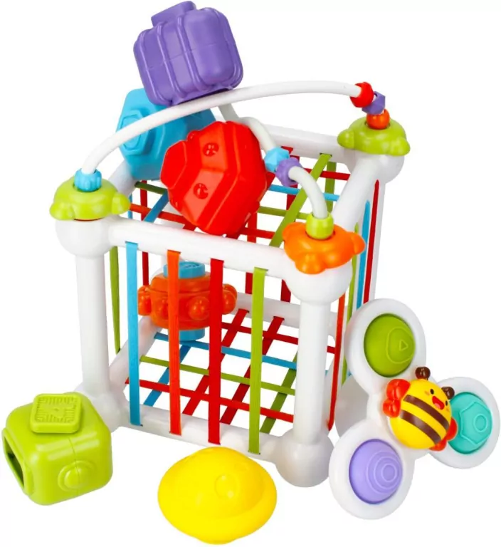 Klocki sensoryczne z akcesoriami. Sorter - tantis.pl