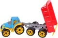 Traktor z przyczepą. Zabawka. Maksik - tantis.pl