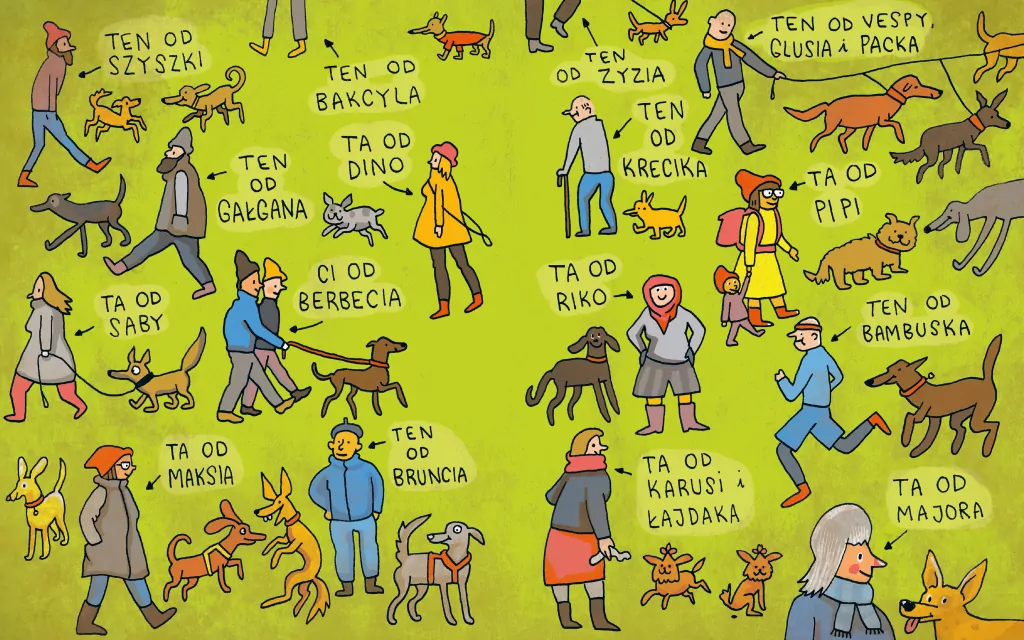 Psie sucharki idą na spacer - tantis.pl