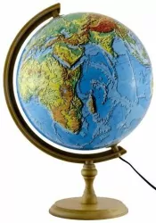 Globus 320 fizyczny. Podświetlany