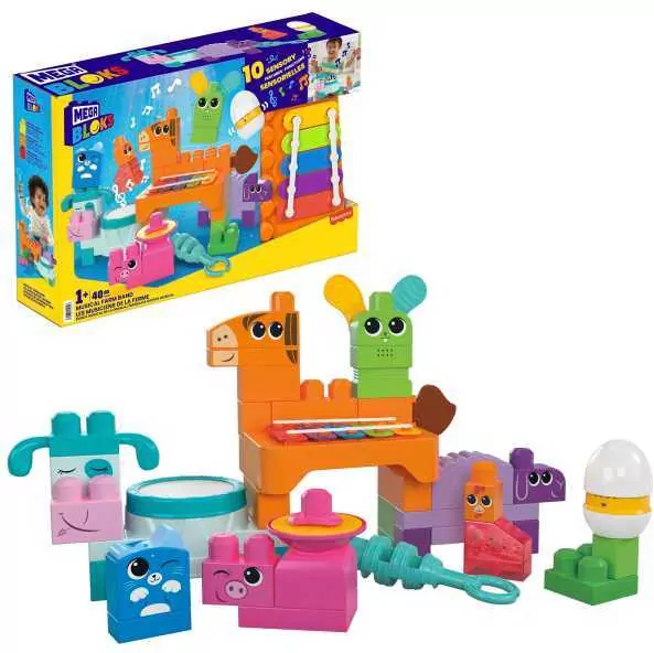 Mega Bloks. Muzykalne zwierzątka z farmy - tantis.pl