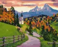 Malowanie po numerach. Jesienna cisza 40x50cm - tantis.pl