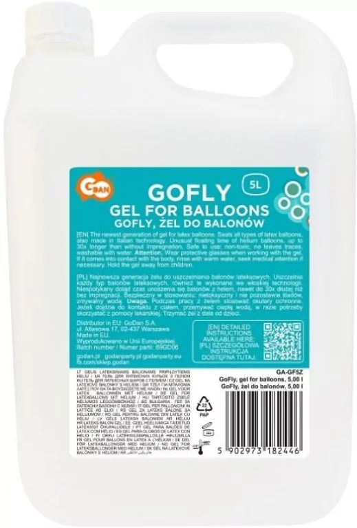 Żel do balonów 5L - tantis.pl