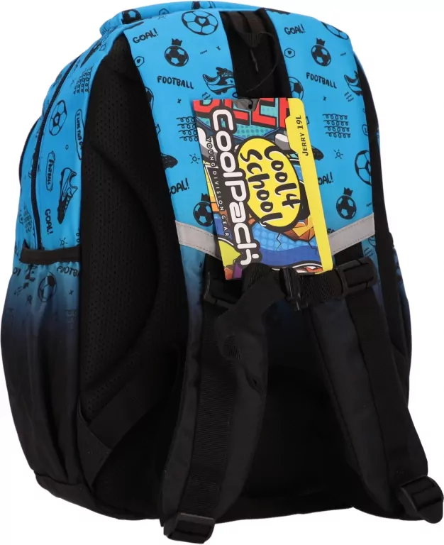 PLECAK 38X28X19 1ZAM 4KIESZ JERRY FOOTBALL COOL - tantis.pl