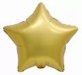 Balon foliowy B&C Gwiazdka, matowa, antyczne złoto 19" - tantis.pl