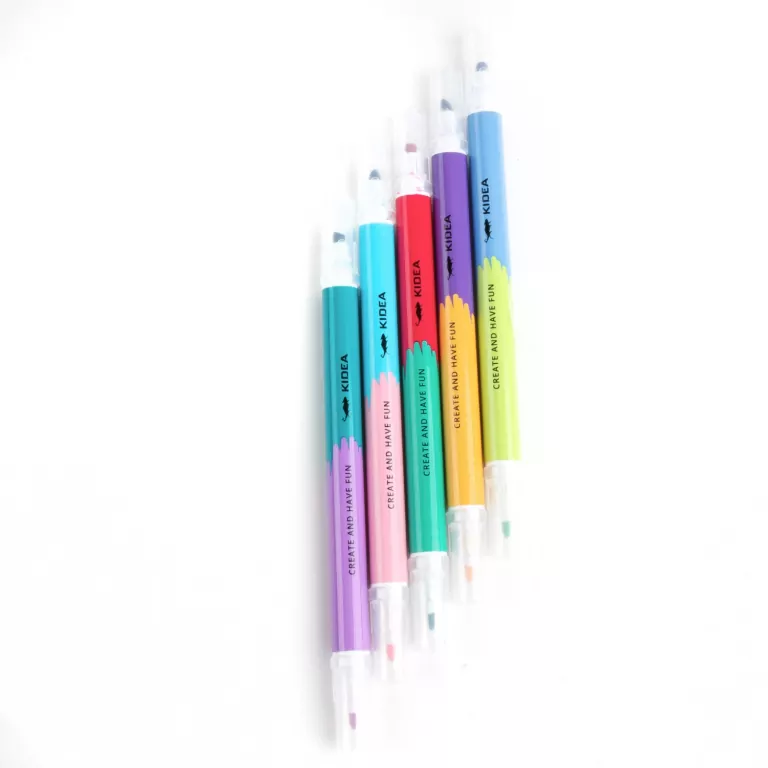 Markery wyróżniające 10 kolorów KIDEA - tantis.pl