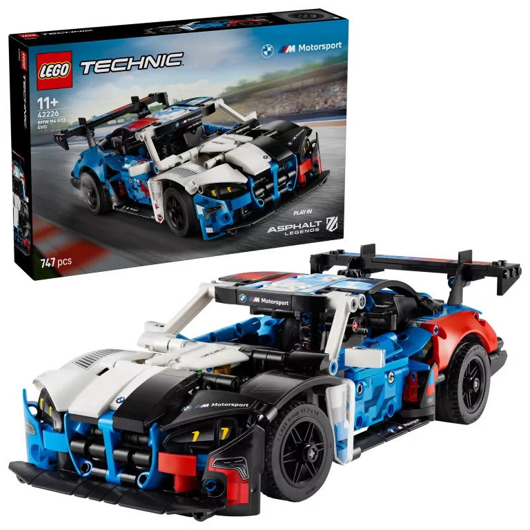 LEGO® Samochód wyścigowy BMW M4 GT3 EVO 42226 - tantis.pl