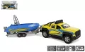 Auto z łodzią, światło, dźwięk 510217 - tantis.pl