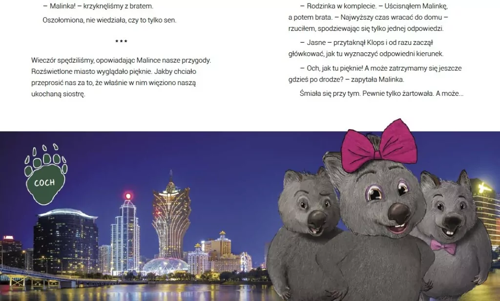 Wombat Maksymilian i rodzina w tarapatach - tantis.pl