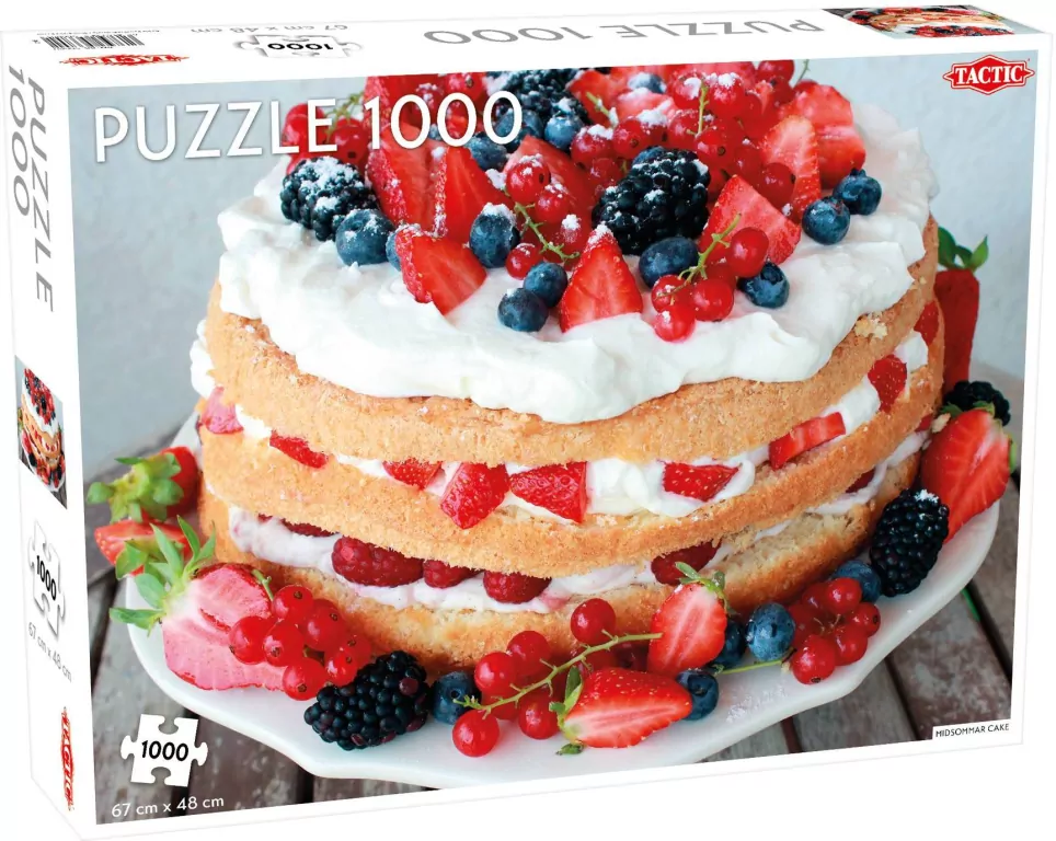 Puzzle 1000 Around the World Midsommar Cake - tantis.pl