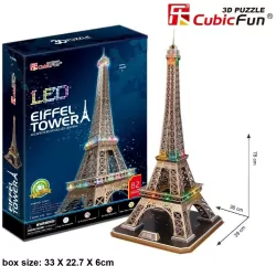 Puzzle 3D LED Eiffel Tower