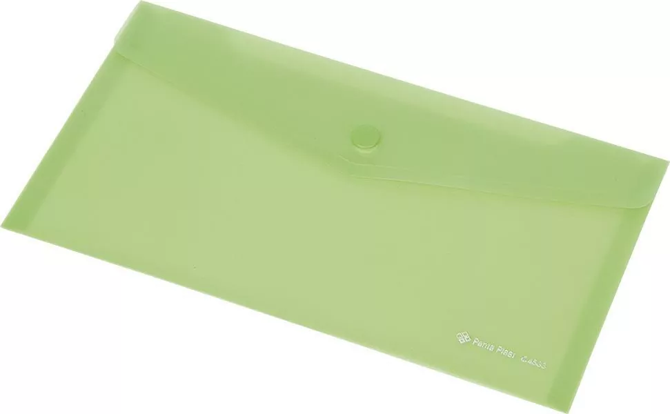 Koperta Focus C4533 DL przezroczysta zielona - tantis.pl