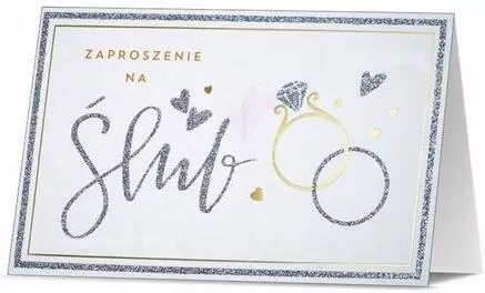Zaproszenie Ślub - tantis.pl