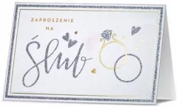 Zaproszenie Ślub