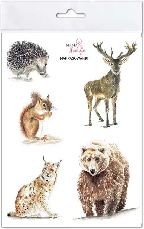 Naprasowanki Zwierzęta leśne - tantis.pl
